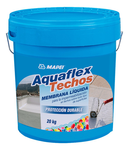 Aquaflex Techos Membrana Liquida Mapei 20kg Sibaco