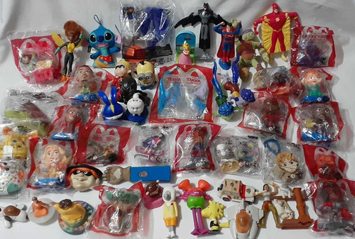 Coleccion Gran Lote Muñecos Juguetes Mc Donalds Burger King (Usado)