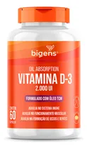 Comprar Ultra Oil Absorption Vitamina D3 2000ui Cu002F Óleo Tcm, 60 Cápsulas | Bigens