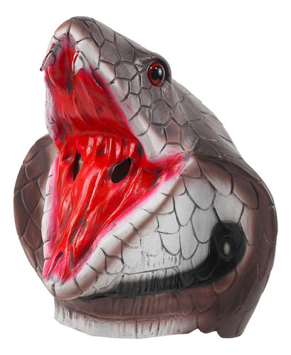 Máscara De Disfraz De Serpiente Espeluznante, Máscara De