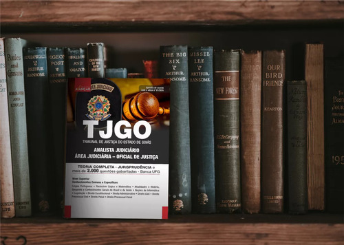 Kit Apostila Concurso Tj Go - Oficial De Justiça - Teoria Completa E Exercícios