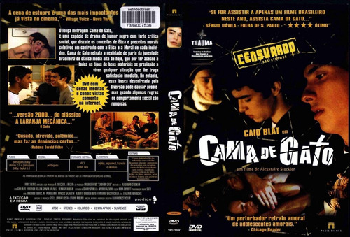 Dvd Cama De Gato Original Filme Nacional Raro Melhor Preço !