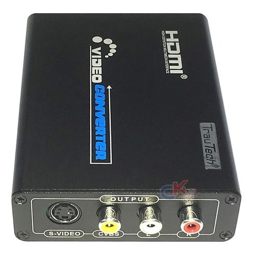 Conversor De Hdmi A Rca Trautech Audio Video De Pc Hdmi A Tv