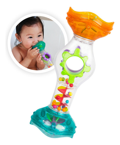 Rainmaker Water Wheel Jugar En El Agua Bebés Playgro