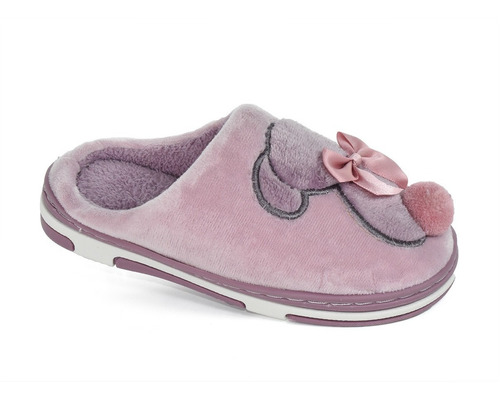 Pantufla Niños Importada Peluche Cómoda Liviana Serafinne 20