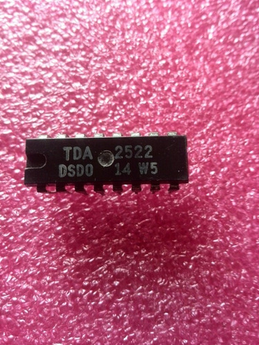 Amplificador Salida Tda2522 Circuito Integrado