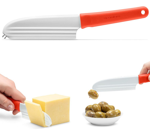 Dreamfarm Knibble Lite | Cuchillo De Queso Antiadherente ...