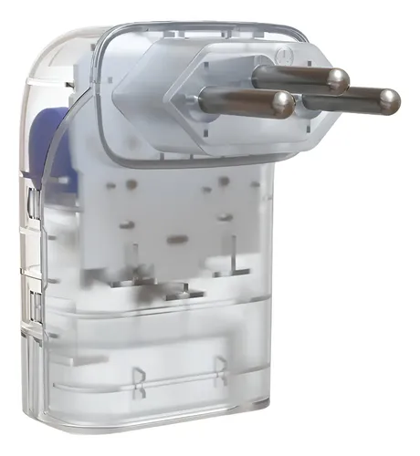 Protetor De Surto Tomada 3p 20a Pocket Fit Clamper Lcf transparente