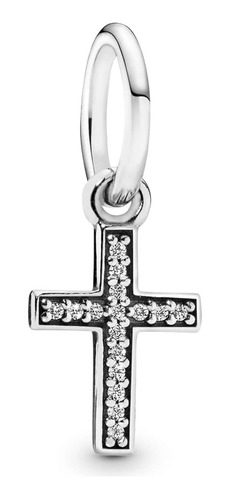 Pandora Jewelry Sparkling Cross Dangle Cubic Zirconia Charm 