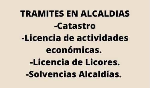 Imagen 1 de 3 de Asesoría Trámites Legales En Alcaldías Notarias Y Registros