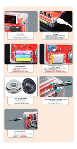 Kit De Radio Fm Para Bricolaje, Ensamblaje Electrónico, Kit
