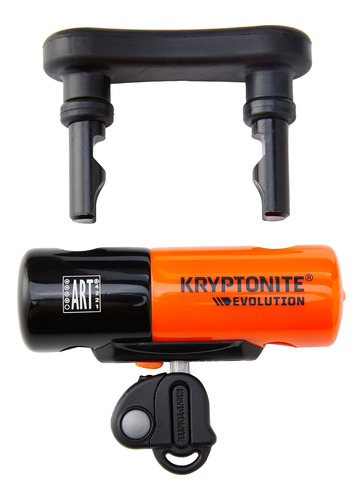 Kryptonite 003212 Evolution Compact Disc Lock Orange - Grill