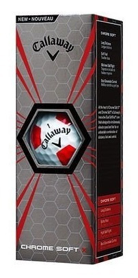 Kaddygolf Pelotas Golf Callaway Chromesoft X Truvis Red X3
