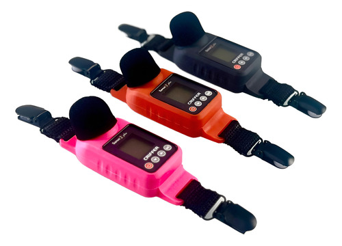 Dosímetro Digital Ruído Faixa 35 A 140db Com Certificado Laranja