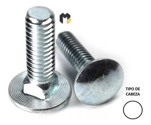 Pack Perno Coche 3/8x 1 Zn+ Tuerca+ Golilla Pl Cte (100 Un)