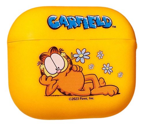 Funda Para AirPods 3 Garfield Caricatura