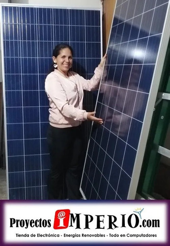 Kit Planta Panel Solar Monoperc Fv-500 Apto Minibar Nevera A