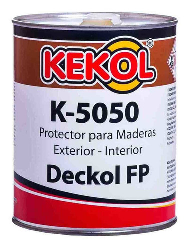 Protector Para Madera Exteriro Interior Kekol K 5050 1 Litro