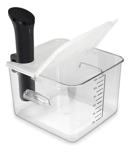 Tapa Plegable Everie Para Sous Vide, Compatible Con Anova