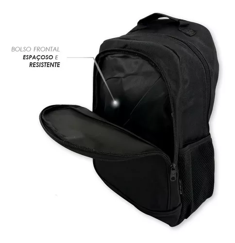 Mochila Masculina Faculdade Impermeável Resistente Grande