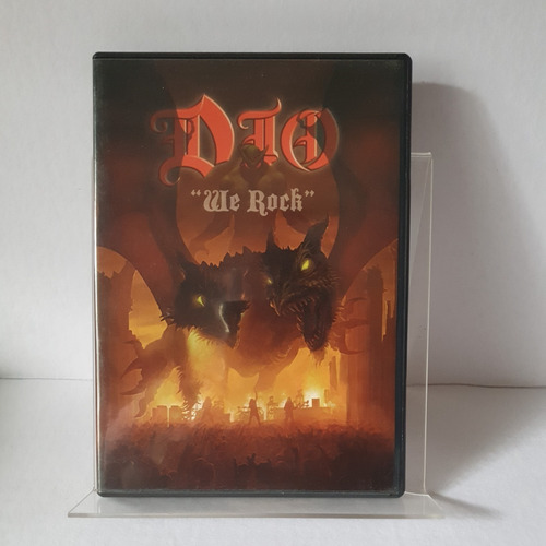 Dvd Dio - We Rock Excelente Estado Com Encarte