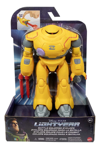 Disney Pixar Lightyear Battle - Figura De Robot Zyclops Equi
