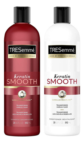 Tresemme - Juego De Champú Y Acondicionador, Queratina Suave