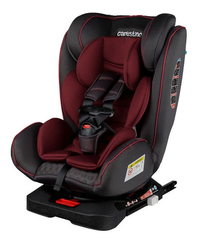 Butaca Carestino Denver 360º Grupo 0/i/ii/iii Isofix - Rojo