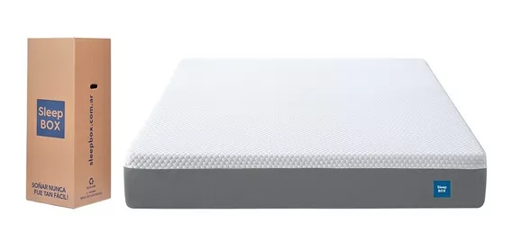 Colchon Sleep Box Alta Densidad 160x200 Con Memory Foam