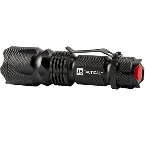 J5 Táctico V1-pro 300 Lumen Linterna Ultra Brillante