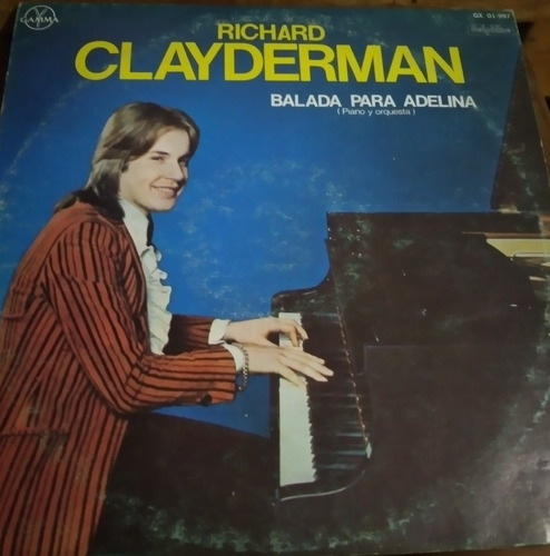 Richard Clayderman/ Balada Para Adelina / Vynil /seminuevo C