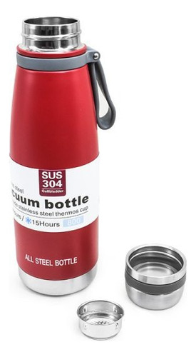 Botella Térmica Libre Bpa  Frio 15hs Calor 12hs 800 Ml 