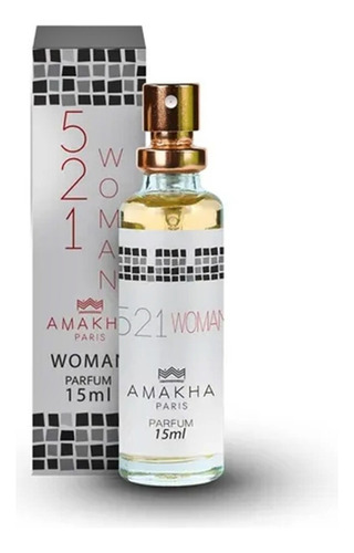 Perfume 521 Woman  -amakha Paris 15ml Excelente P/bolso