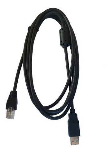 Cabo Usb Leitor Symbol Ls2208 Ls7708 Motorola (+modelos) Preto
