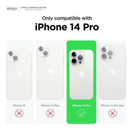B Estuche Elago Para iPhone 14 Pro: Ajuste Ideal Y