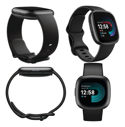 Fitbit Versa 4 Salud Y Fitness Reloj Inteligente Ms5vd
