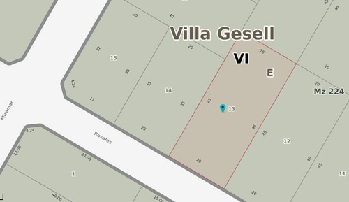 Imagen 3 de 4 de Lote En Venta De 900m2 Ubicado En Las Gaviotas