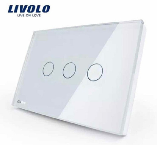 Interruptor Touch Livolo Vidro 3 Vias Three-way Paralelo