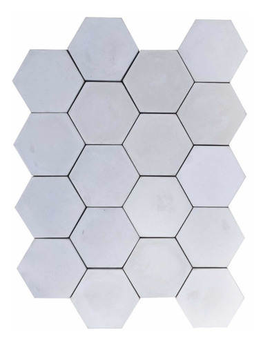 Mosaico De Cemento Hexagonal - Revestimiento Pared Piso M2