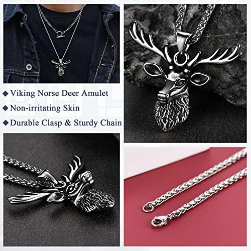 Collar De Mitología Celta Faithheart Para Hombres, Colgante