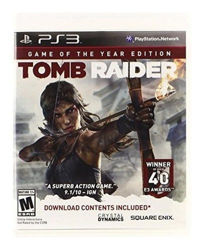 Juego Del Año Tomb Raider - Playstation 3