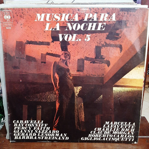 Vinilo Musica Para La Noche Volumen 5 Caravelli Conniff Cp2