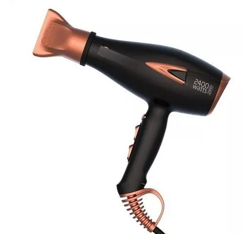 Secador De Cabelo Cabeleireiro E Barbeiro Lion Tutti 2400w Cor Cobre  Voltagem 127v