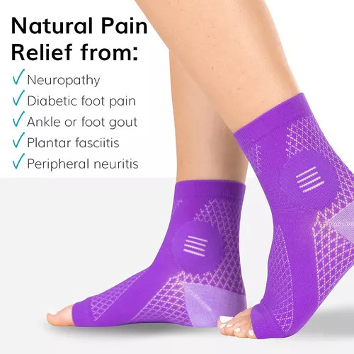 Y 3 Pares De Calcetines De Neuropatía Para Mujeres Y Hombres