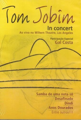 Dvd Tom Jobim  In Concert 