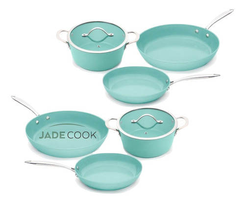 Baterías De Cocina Jade Cook 2 Juegos  - 8 Piezas