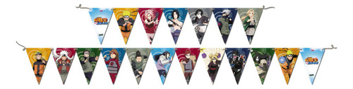 Faixa Decorativa Para Festa Naruto - 1 Uni Festcolor