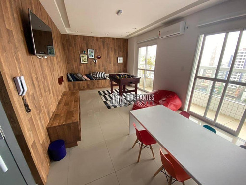 Imagem 6 de 18 de Apartamento De 2 Dormitórios Com Suítes Na Aviação, Em Praia Grande - Ap2513