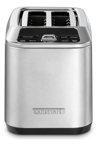 Tostadora motorizada Cuisinart Toaster de acero inoxidable, color: acero inoxidable