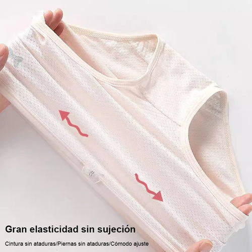 4 Piezas Panties Cómodos Y Transpirables Para Niñas